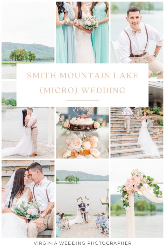 Looking for inspiration to help you plan your Smith Mountain Lake wedding?

In this post, I'm gushing over Melissa and Evan's wedding day in the area where I basically grew up -- Smith Mountain Lake! Learn all about:

1. What time of day gives the best light for wedding photos with the mountain side of the lake.
2. Learn what wedding venues are available right on the water. 
3. See a list of my favorite local wedding vendors near the lake!

Check out my work from this Smith Mountain Lake wedding on the blog. #roanokeweddingphotographer