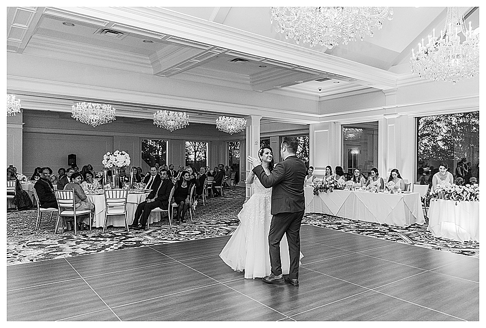 Grand Ballroom first dance at Trump National Golf and Country Club