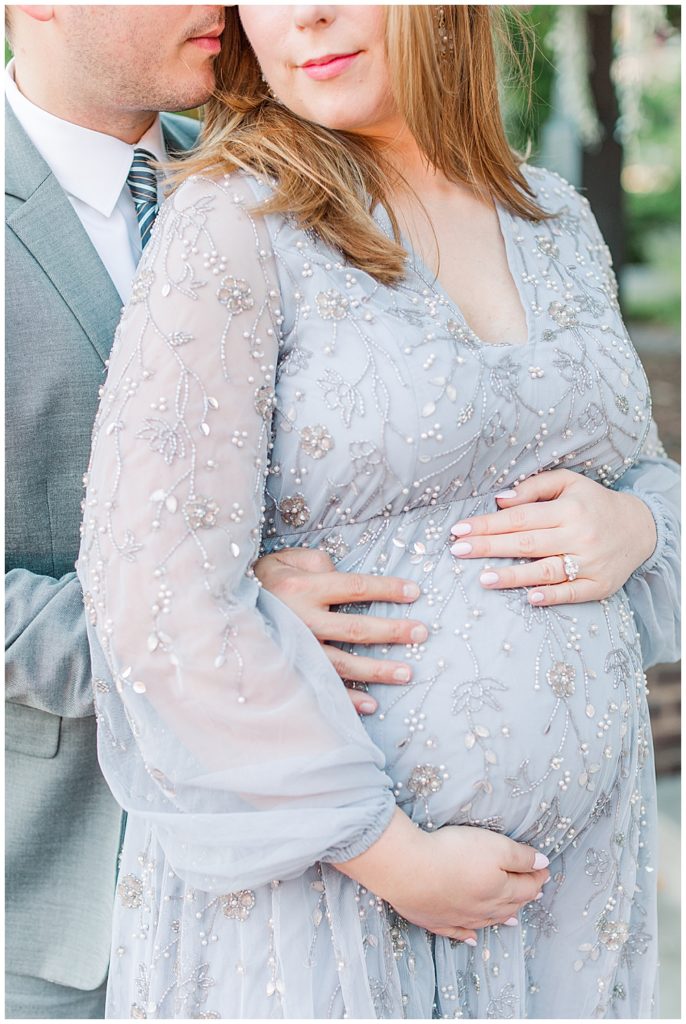 Maternity session locations in Old Town Alexandria