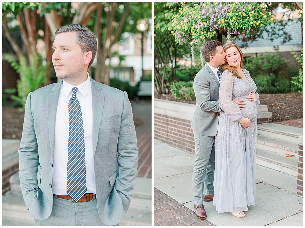 Old Town Alexandria maternity session locations
