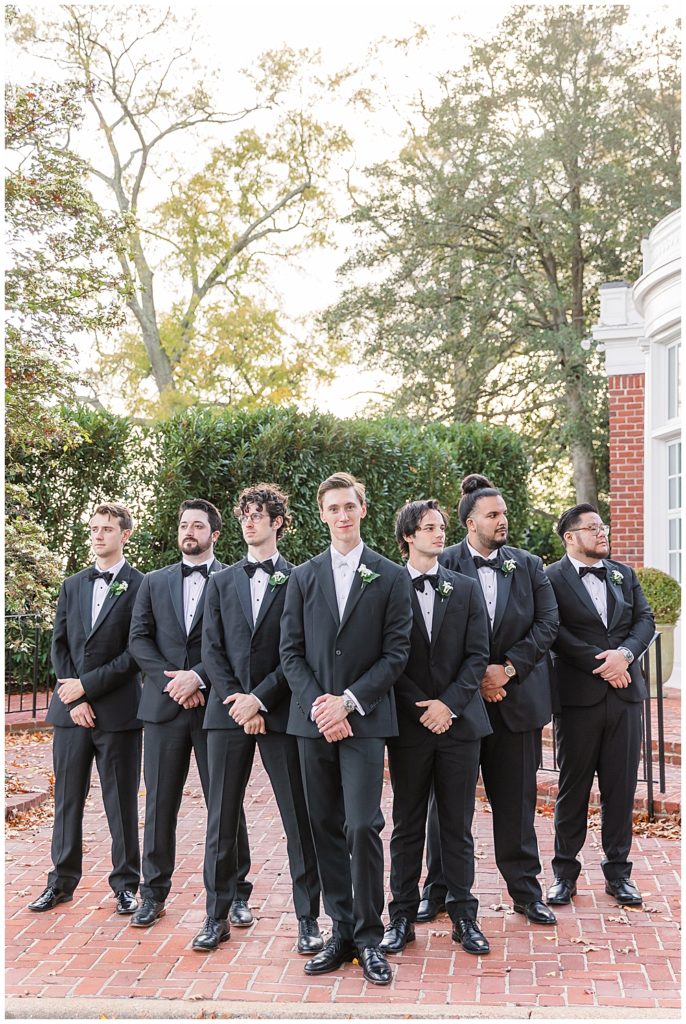 Groomsmen photos at Country Club of Virginia | Photos by a Richmond wedding photographer

Best wedding venues in Richmond. See more inspiration from Richard and Emily's wedding day on the blog!

Emily Nicole Photography is a Northern Virginia and Richmond wedding photographer who captures every surreal memory through enchanting, timeless wedding photos. Visit my website to inquire today!