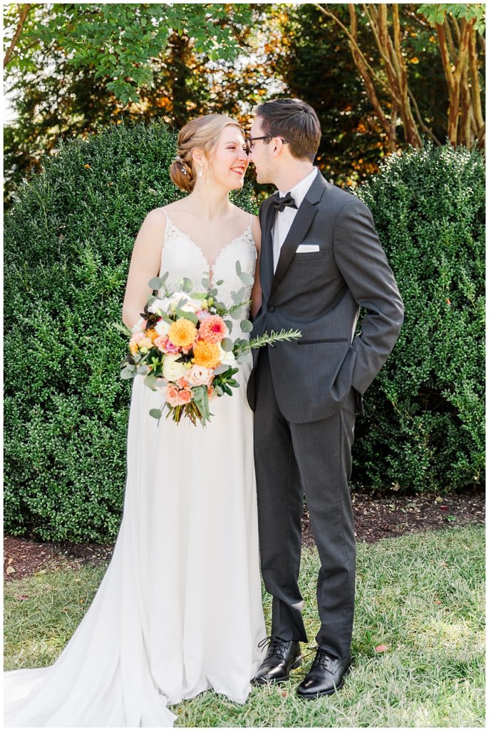 Candid, joyful wedding photos taken by a Northern VA Wedding Photographer in 2022