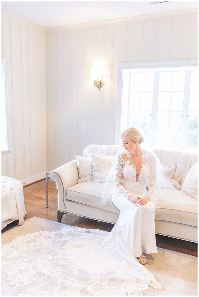 Bride portrait in the bridal suite | Lace long sleeve wedding gown with a lace train | Poplar Springs Manor | Leesburg, VA wedding photographer

Emily Nicole Photography is a Northern Virginia wedding photographer who captures the beauty of marriage with enchanting, timeless images.

You can see more inspiration from this wedding on the blog! 

#weddingphotography #virginiaweddingvenue #vaweddingphotographer