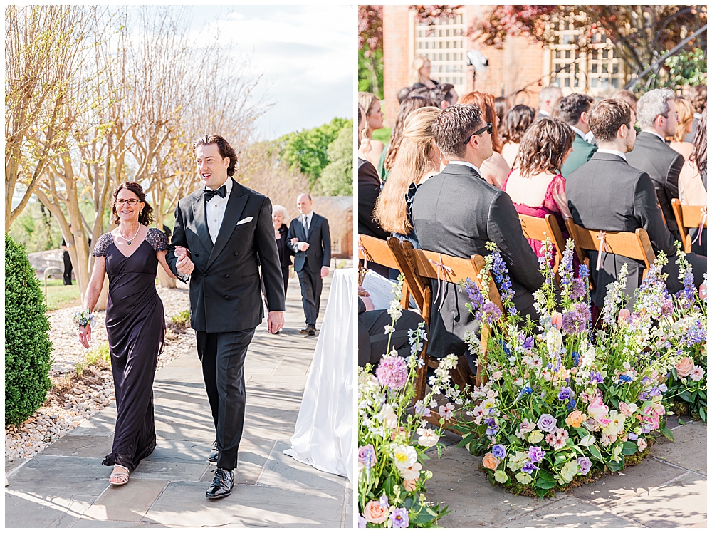 Pastel black tie wedding guest attire inspo | Richmond wedding photographer