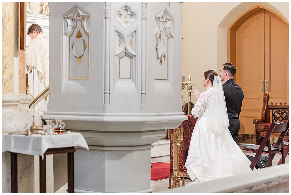 The Basilica School of Saint Mary - D.C. wedding ceremony venue for a classic Catholic D.C. wedding ceremony | D.C. wedding photographer