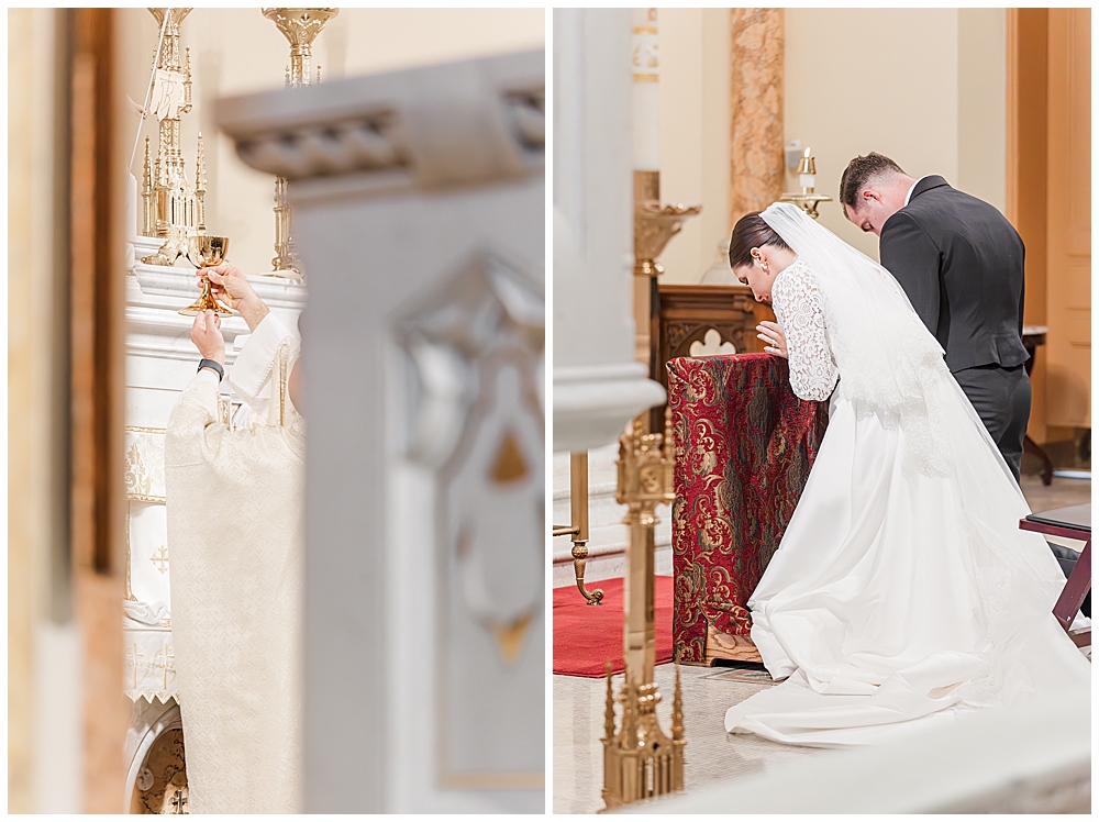 Catholic wedding ceremony | D.C. wedding photographer