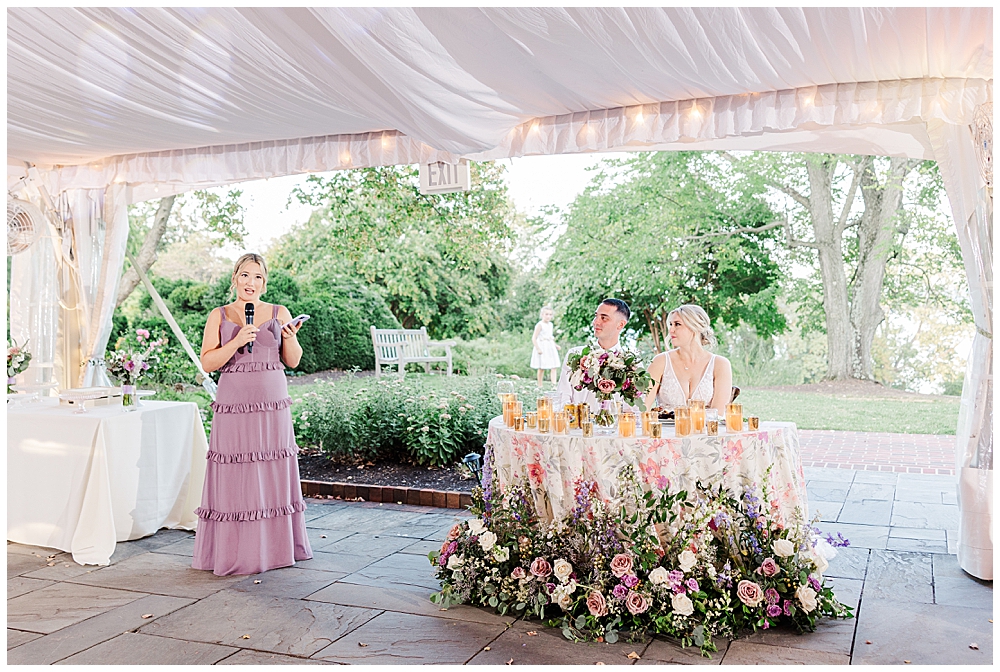 Bride and Groom's Sweetheart Table inspo for lavender themed wedding day

River Farm Wedding | Alexandria Wedding Photographer